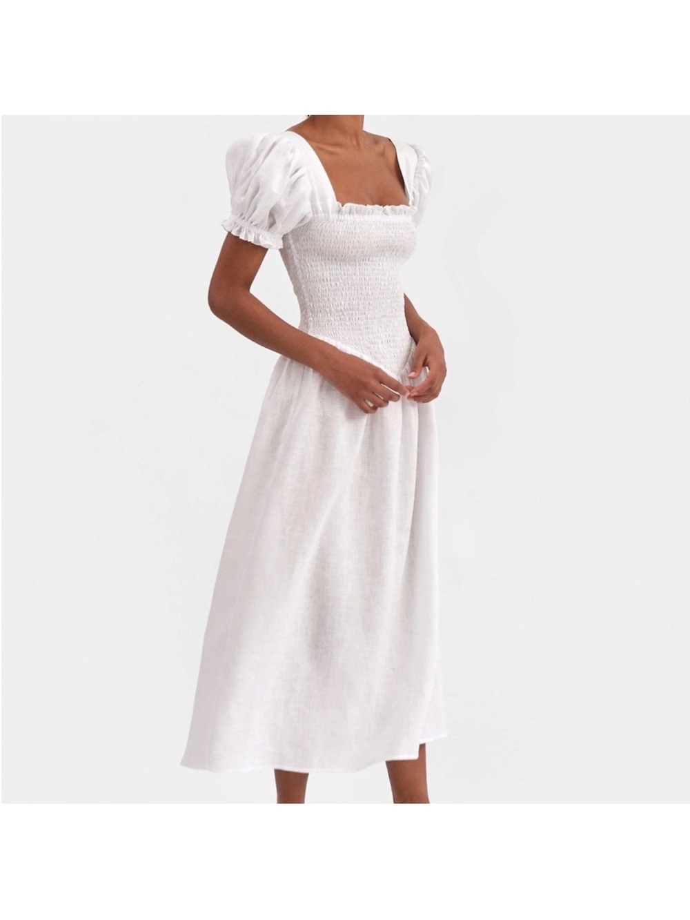 NWT Sleeper Belle linen dress
